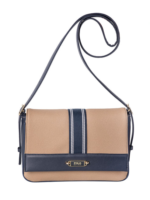Polo Riviera Flapover Bag-Navy POS537266.