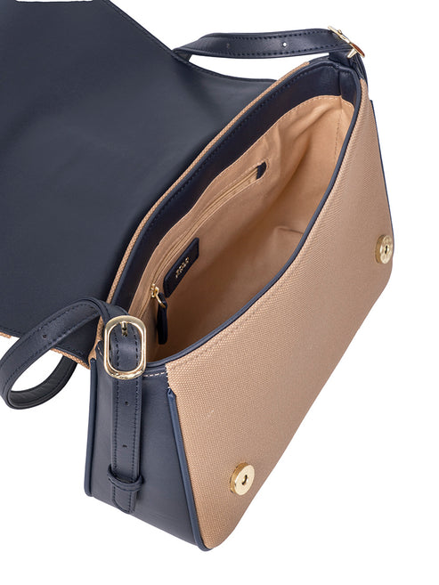 Polo Riviera Flapover Bag-Navy POS537266.