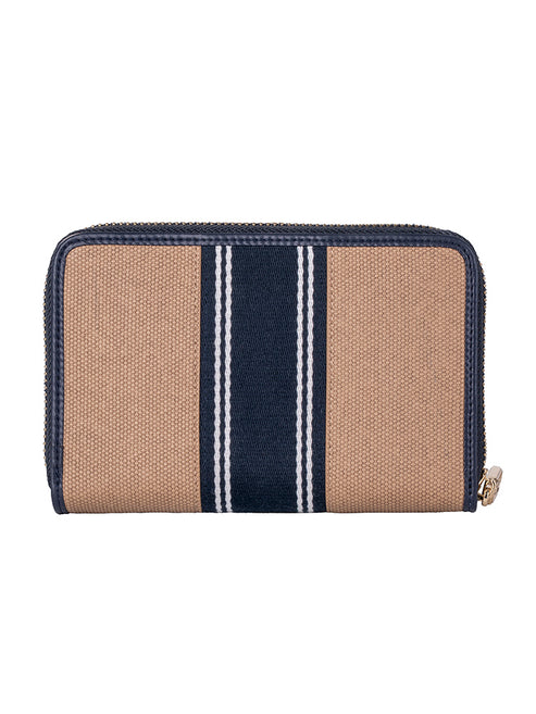 Polo Riviera Medium Zip Around Purse-Navy POS537446.
