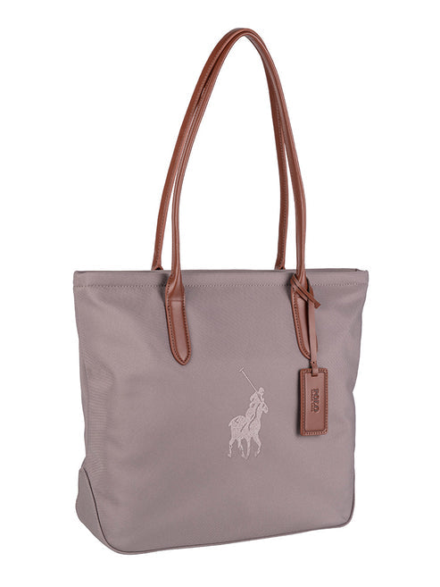 Polo Spectator Tote Bag-Taupe POS538102