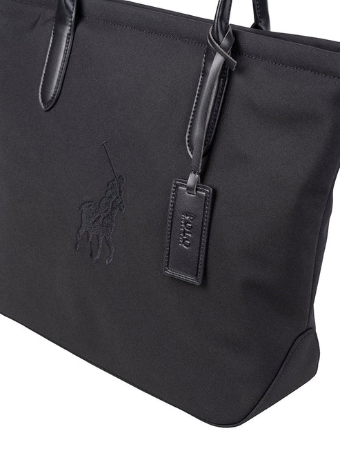 Polo Spectator Tote Bag-Black POS538105