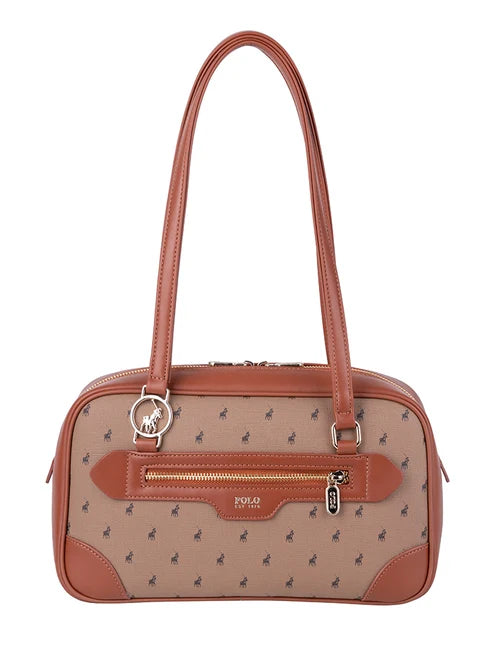 Polo Encore E/W Satchel-Camel POS539092