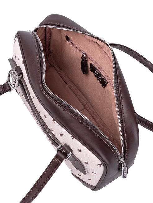 Polo Encore E/W Satchel-Cream POS539091