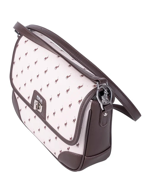 Polo Encore Flapover Bag-Cream POS539261.