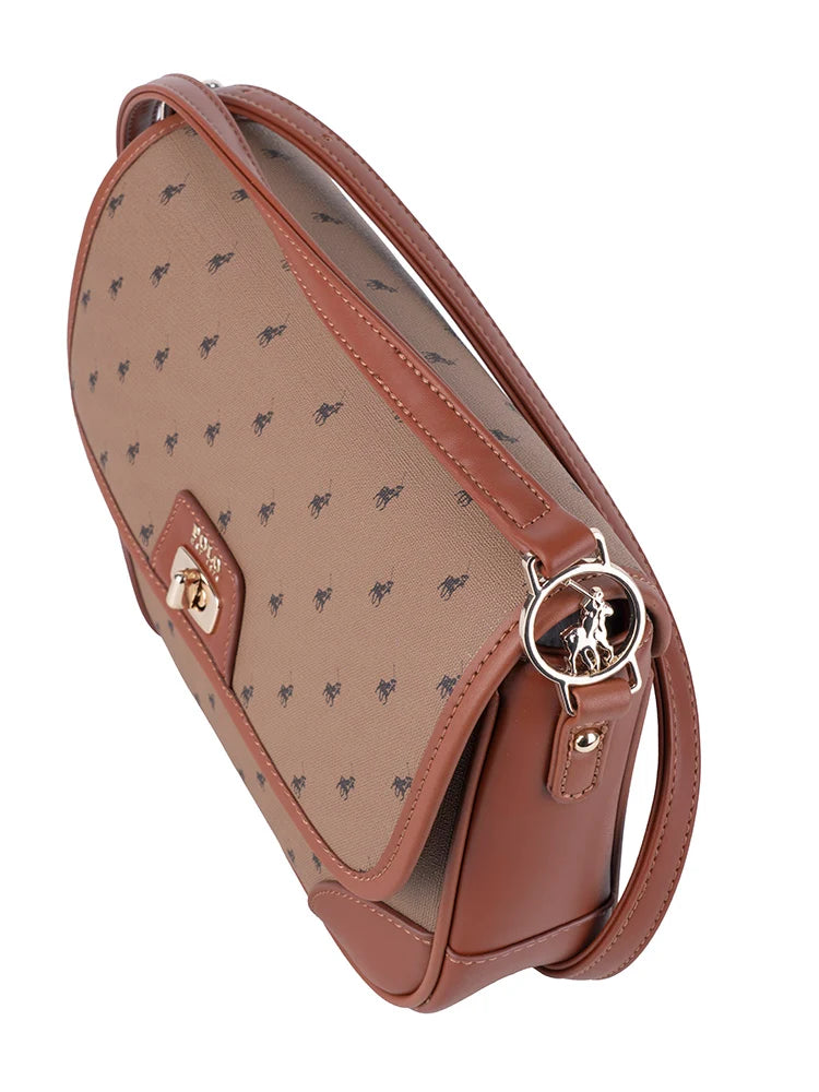 Polo Encore Flapover Bag-Camel POS539262