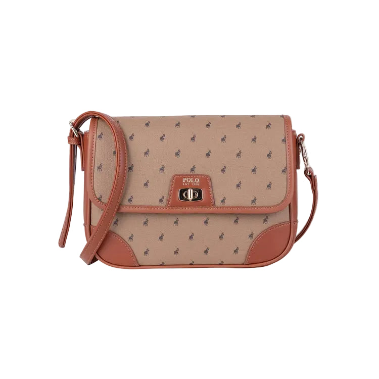 Polo Encore Flapover Bag-Camel POS539262