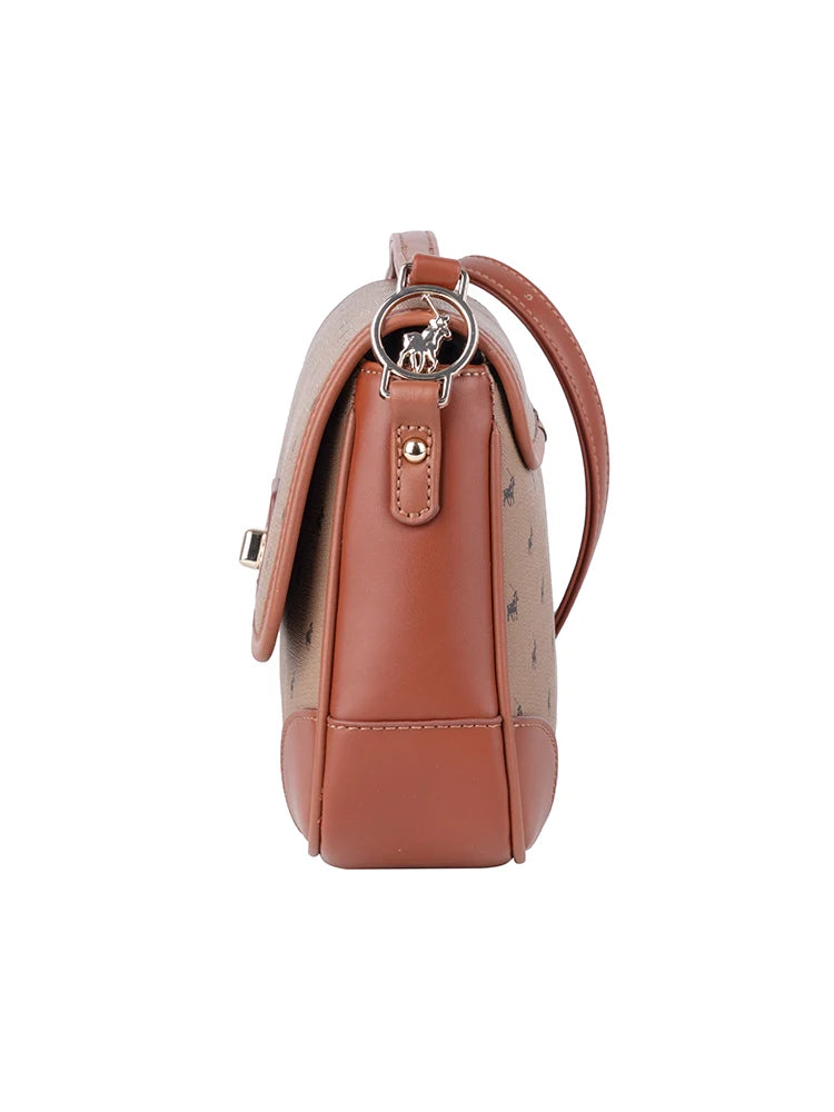 Polo Encore Flapover Bag-Camel POS539262