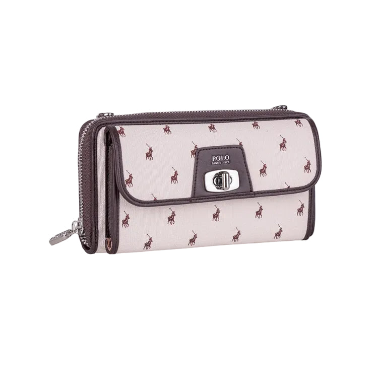 Polo Encore Phone Sling Bag-Cream POS539611.