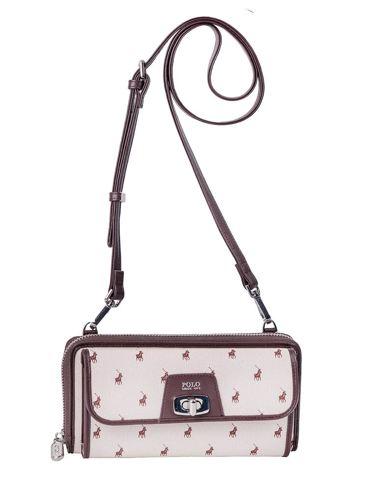 Polo Encore Phone Sling Bag-Cream POS539611.