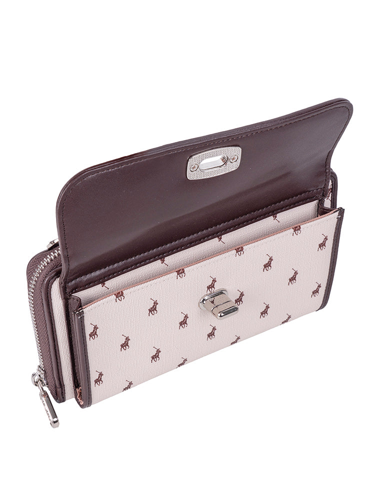Polo Encore Phone Sling Bag-Cream POS539611.