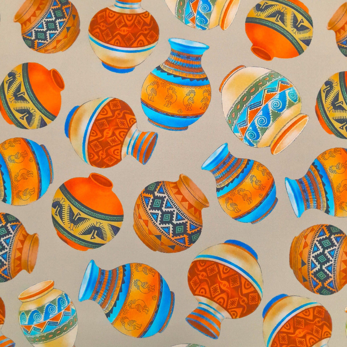 Printed Mini Matt Pots 140 cm.