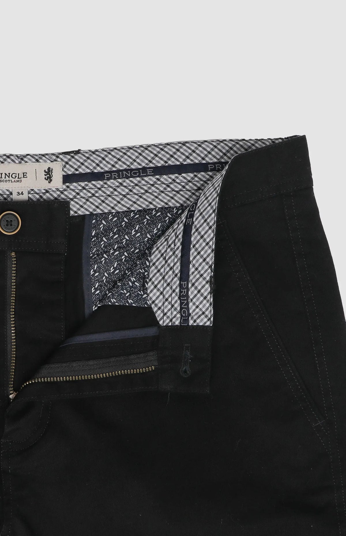 Pringle Jorge Tailored Chino-Black