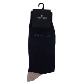 Pringle Core 2 Plain Long Socks Navy (7991143399513)