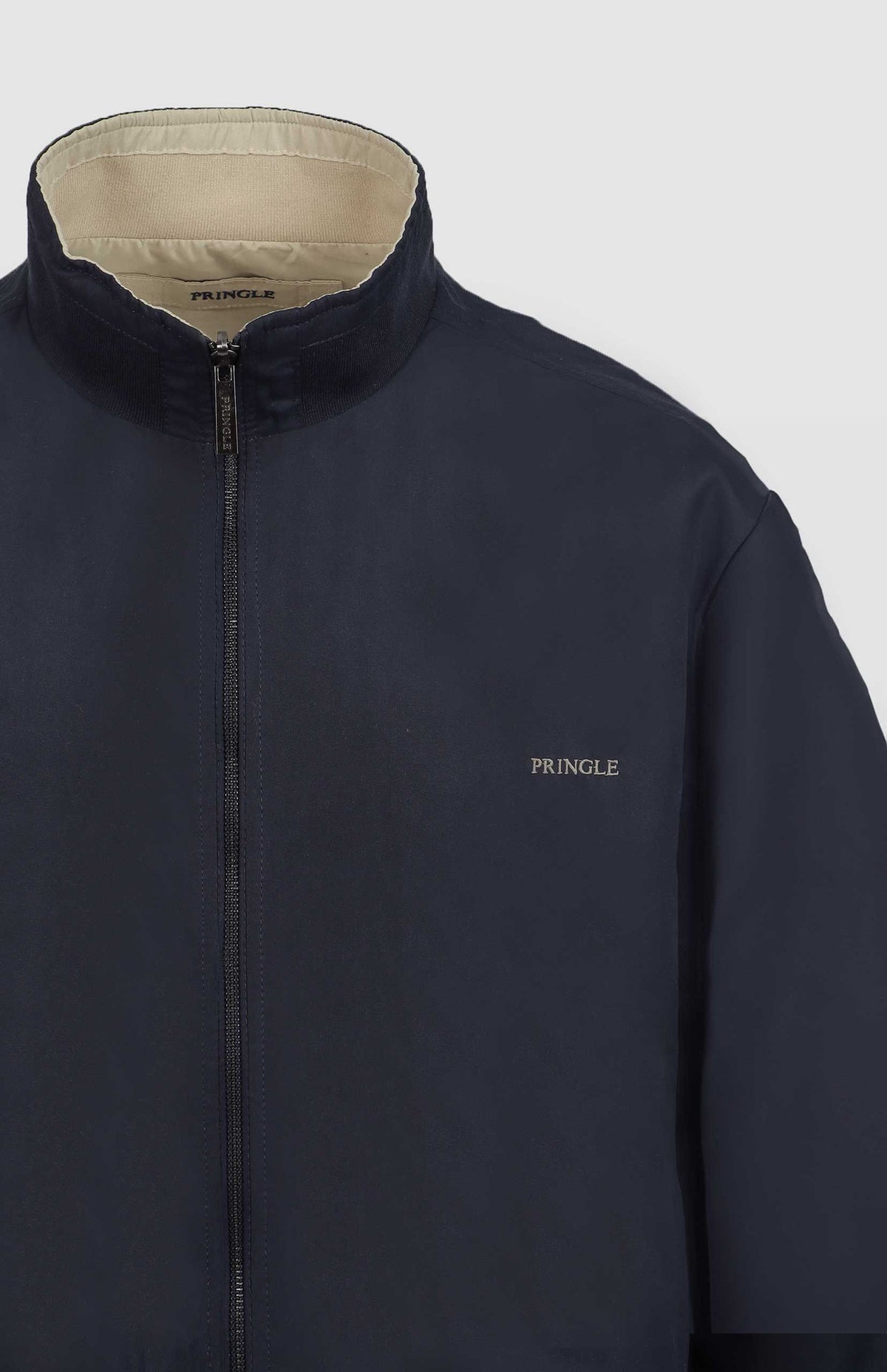 Pringle Larry Reversible Bomber Jacket Navy MCJ1500 PR111279.