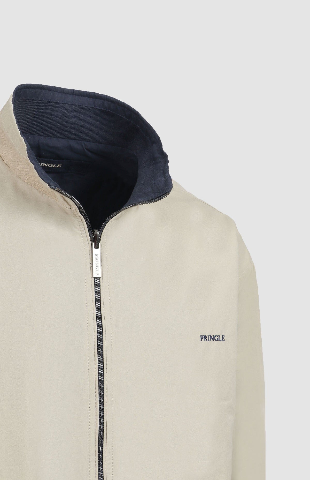 Pringle Larry Reversible Bomber Jacket Navy MCJ1500 PR111279.