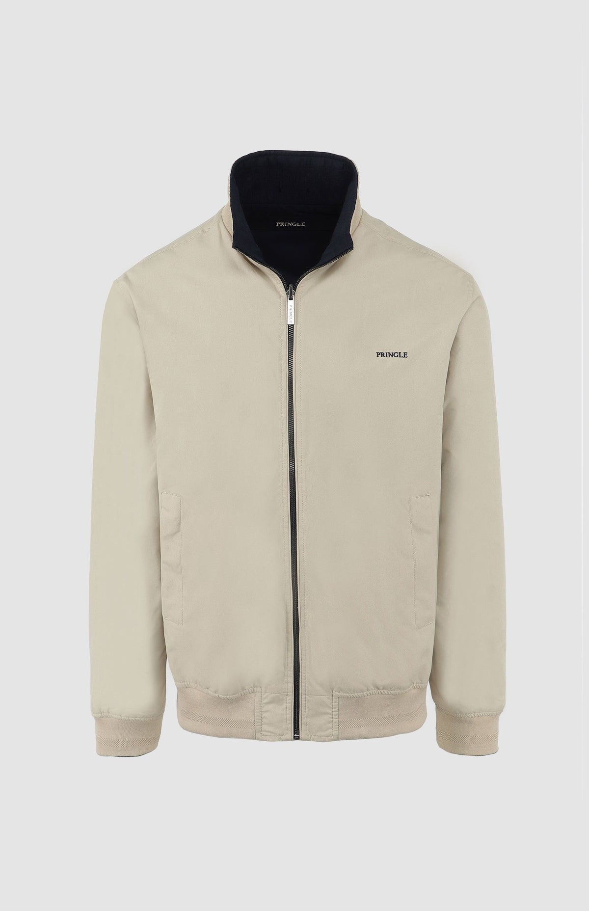 Pringle Larry Reversible Bomber Jacket Navy MCJ1500 PR111279.