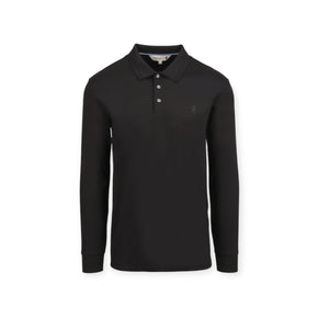 Pringle Donald Long Sleeve Golfer Black