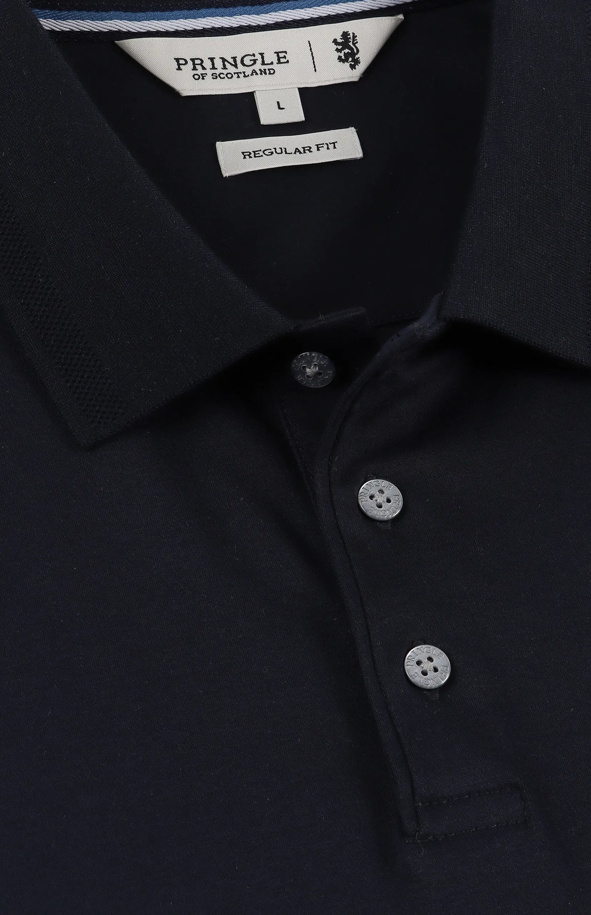 Pringle Donald Long Sleeve Golfer Navy MTOP1725 PR111559.
