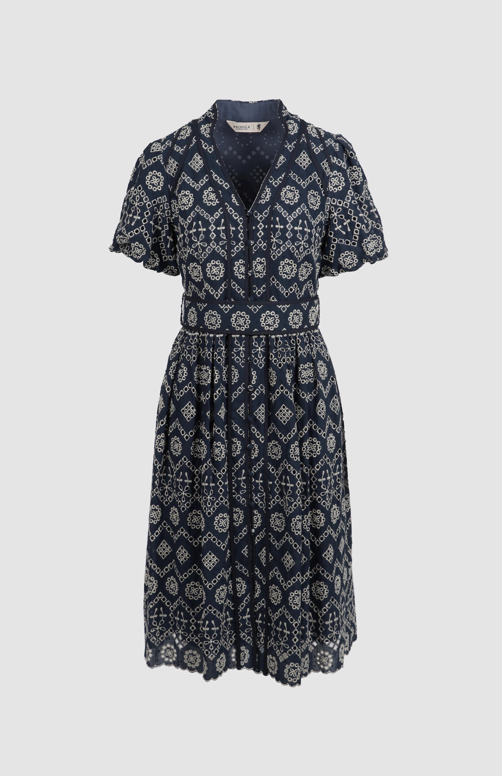 Pringle Rea Embroidered Midi Dress (8029303930969)