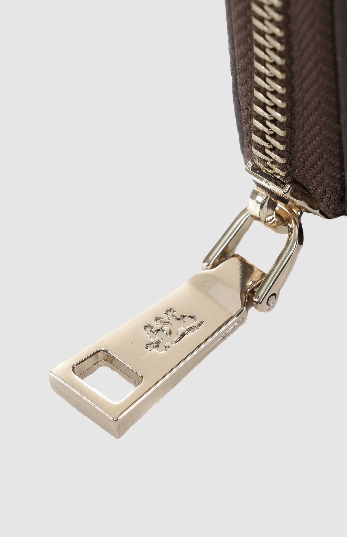 Pringle Argyle AOP Zip Around Purse Stone PR112041