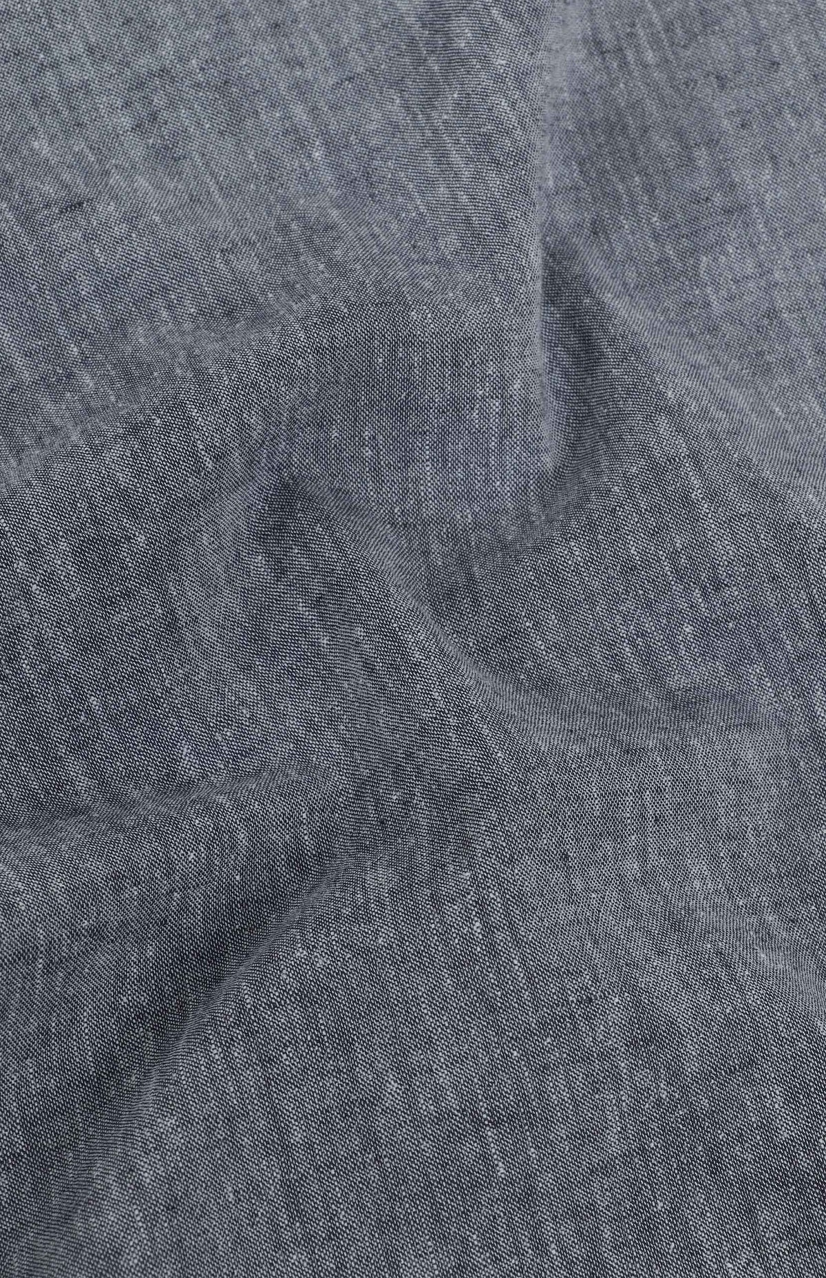 Pringle Riaan Cotton-Linen Classic Shirt Navy