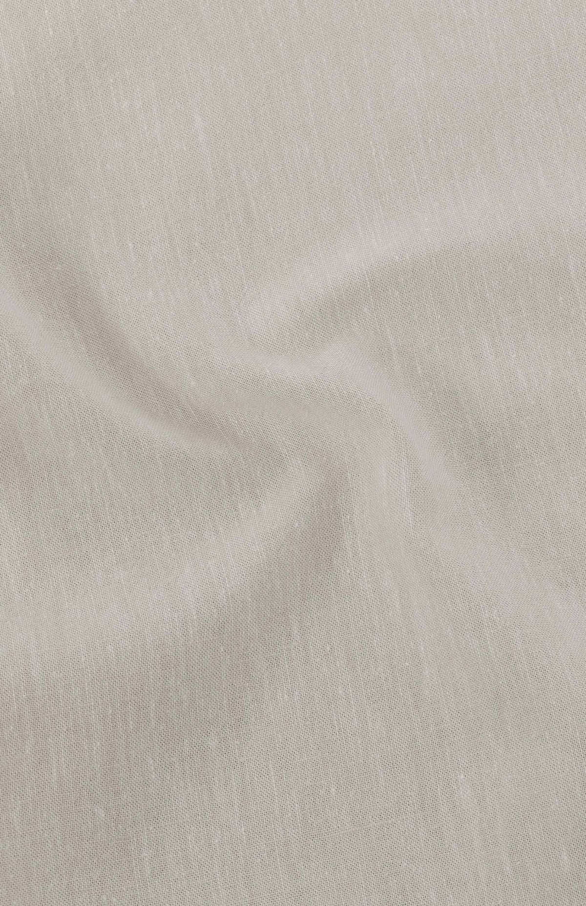 Pringle Riaan Cotton-Linen Classic Shirt Stone