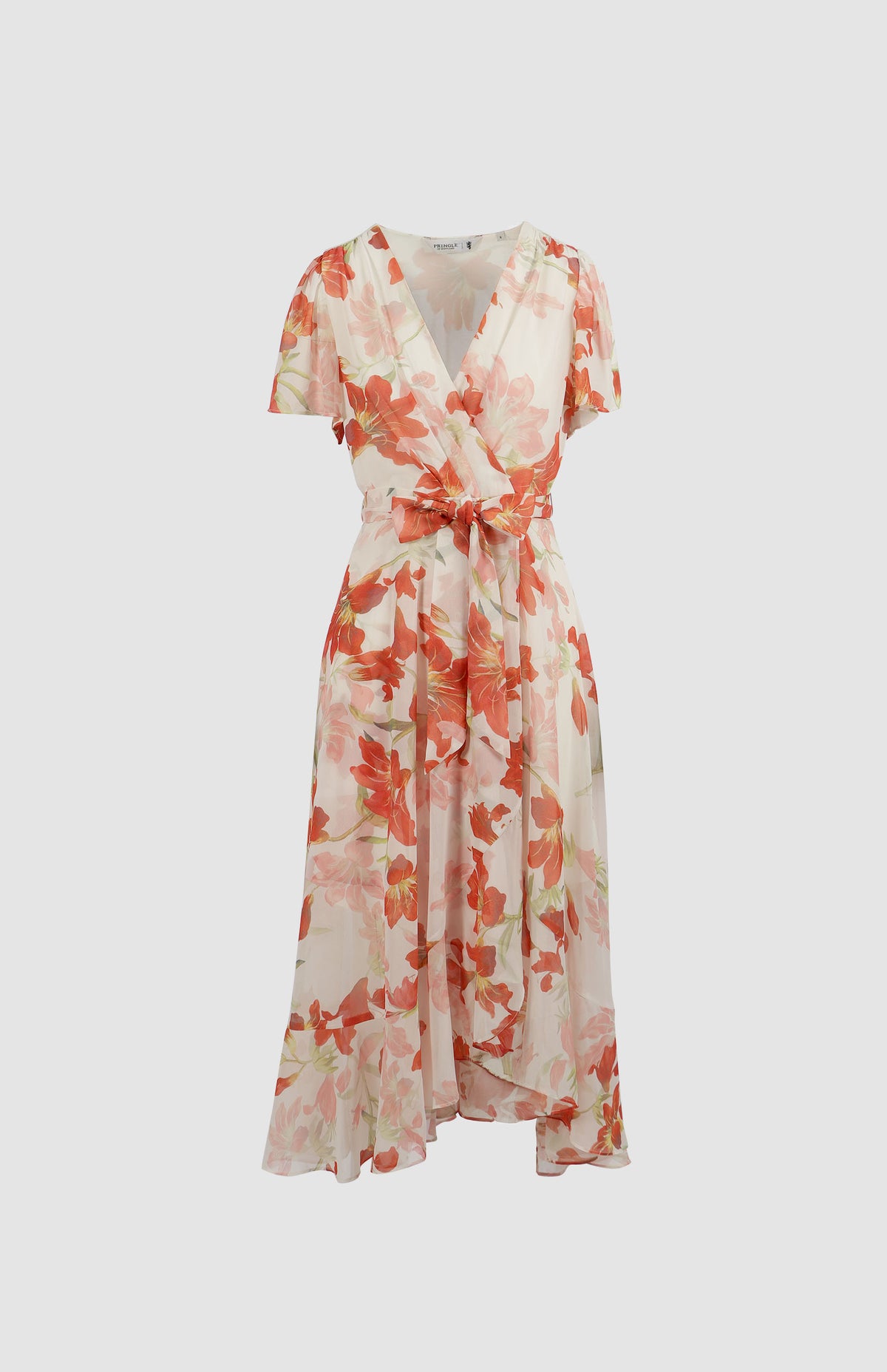 Pringle Irene Floral Midi Wrap Dress