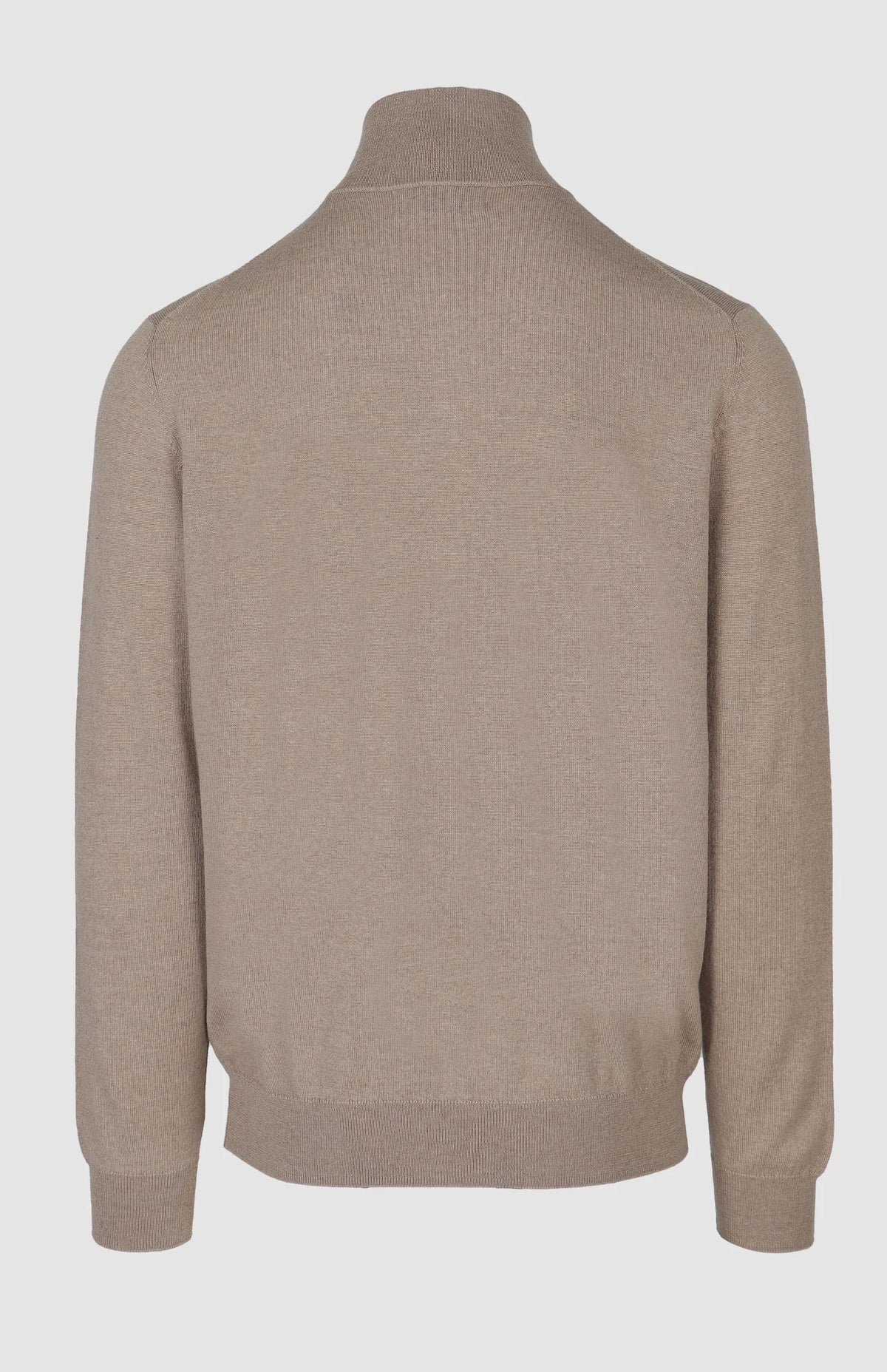 Pringle Jersey Ernie 1/4-Zip Merino Knitwear Biscuit MKNI1805 PR112054.