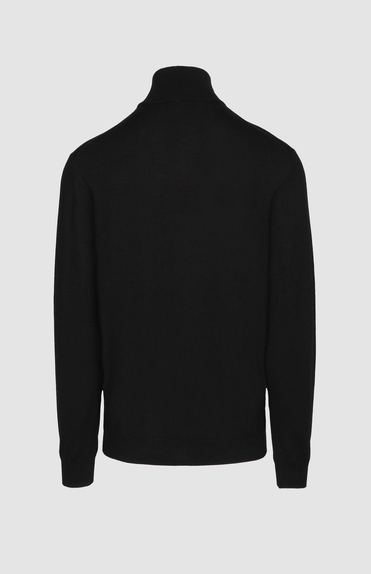 Pringle Jersey Ernie 1/4-Zip Merino Knitwear Black MKNI1805 PR112054.