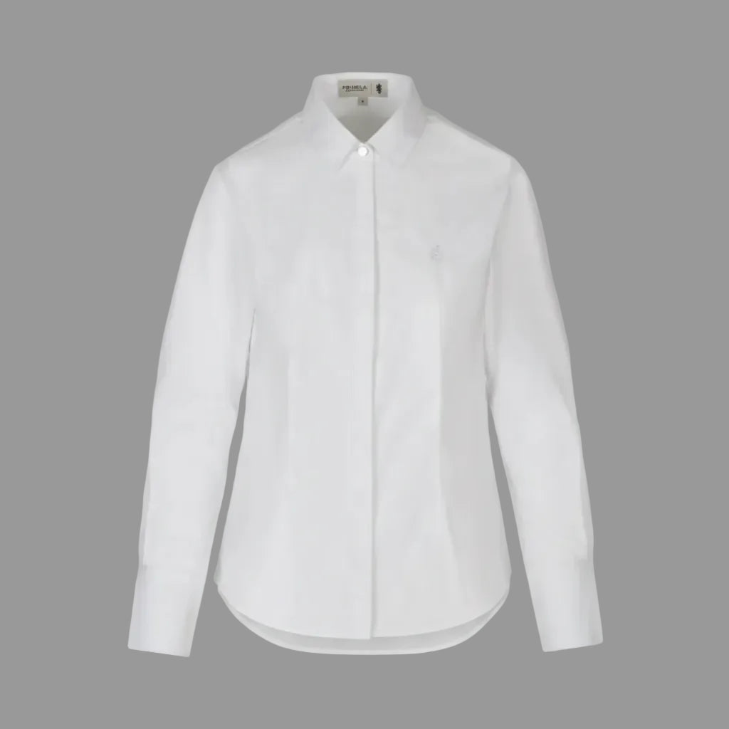 Pringle  Ella Woven Shirt-PR112074-WHITE