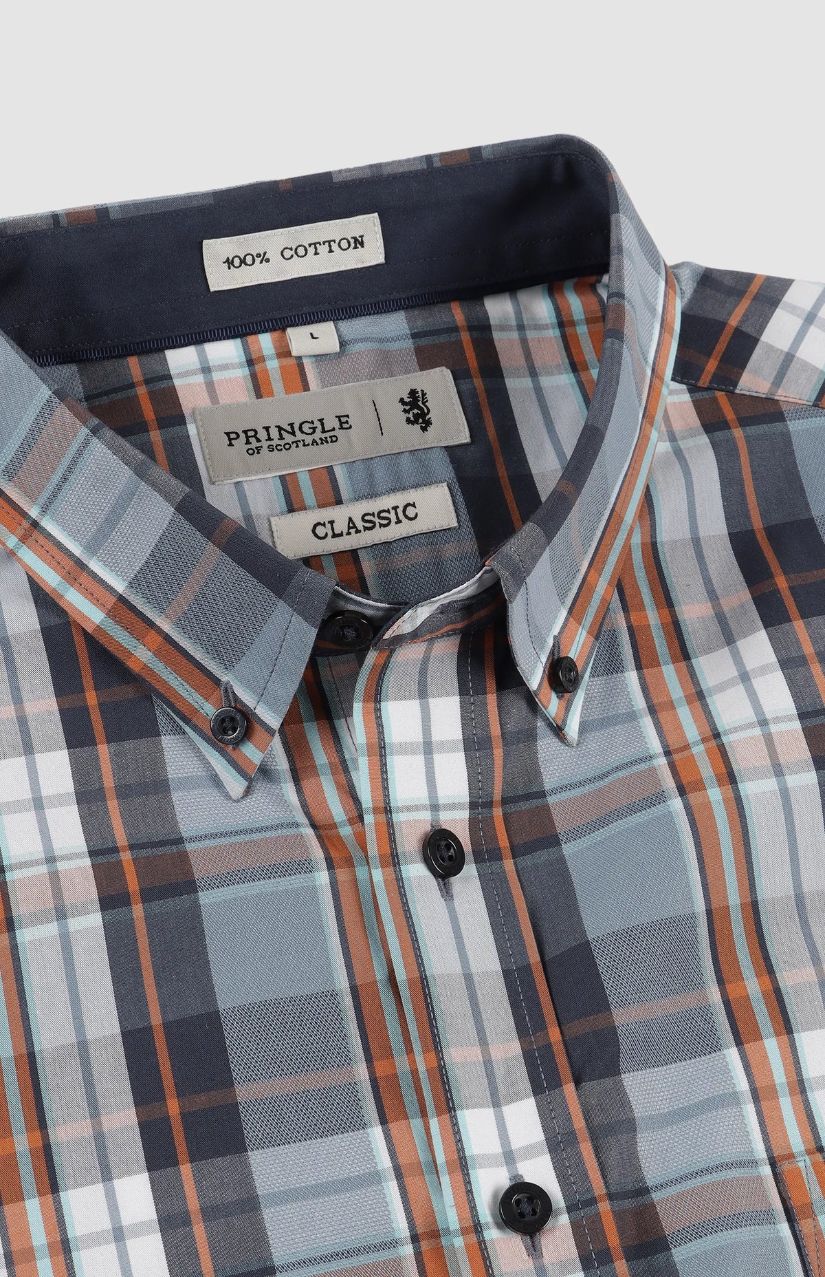 Pringle Jordan Check Long Sleeve Classic Shirt