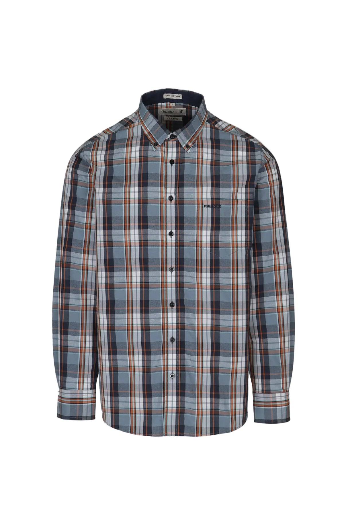 Pringle Jordan Check Long Sleeve Classic Shirt