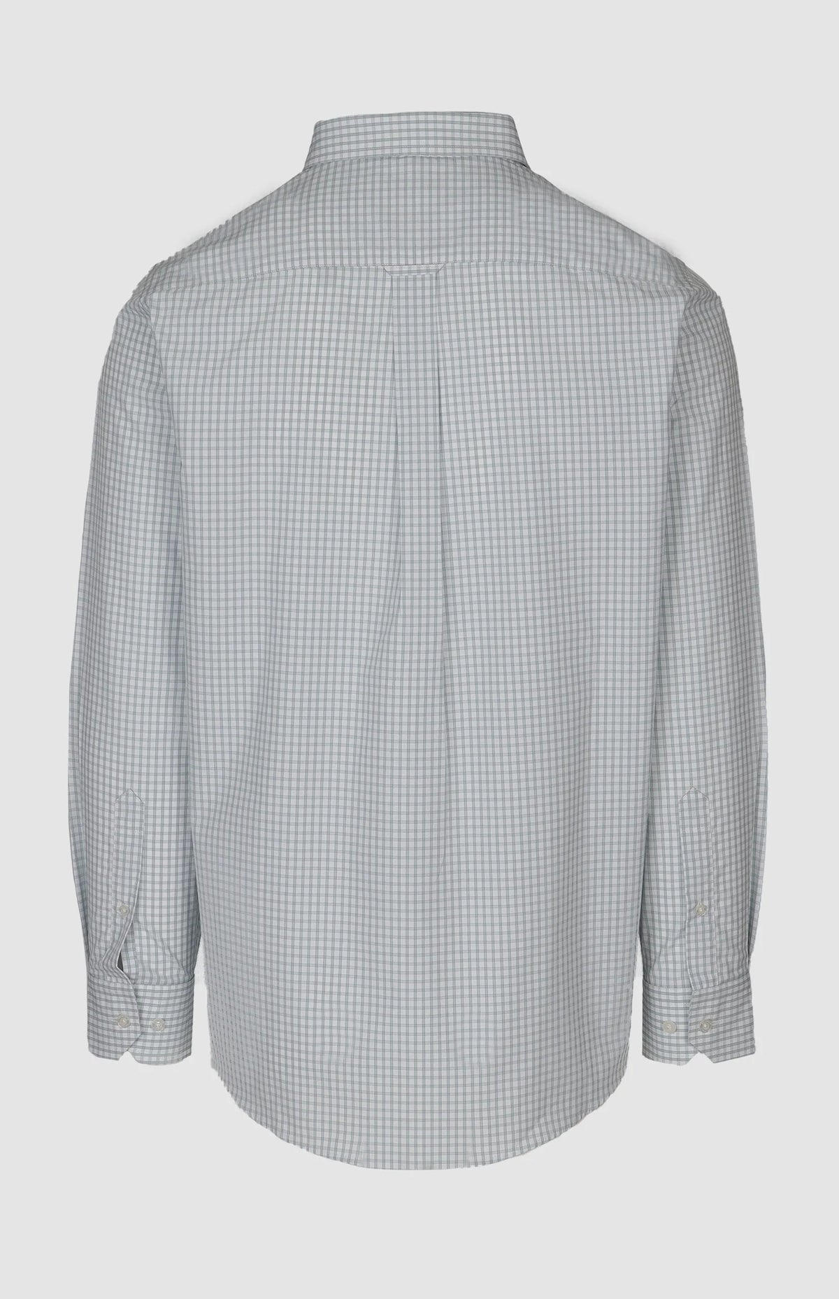 Pringle Malcolm Check Long Sleeve Classic Shirt Green MSLS1975 PR112130.