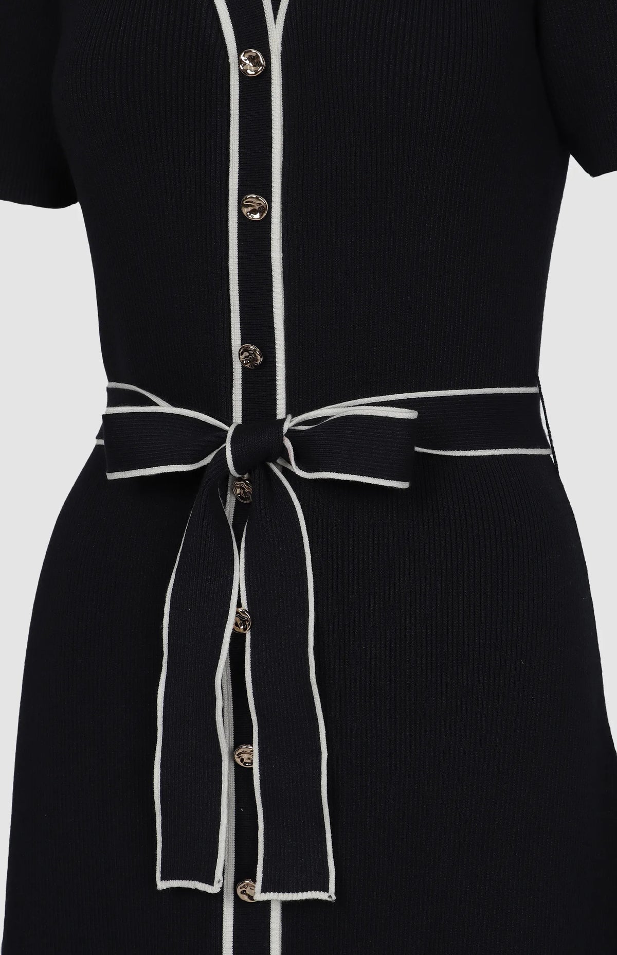 Pringle Annie Knit Dress-Navy PR11215