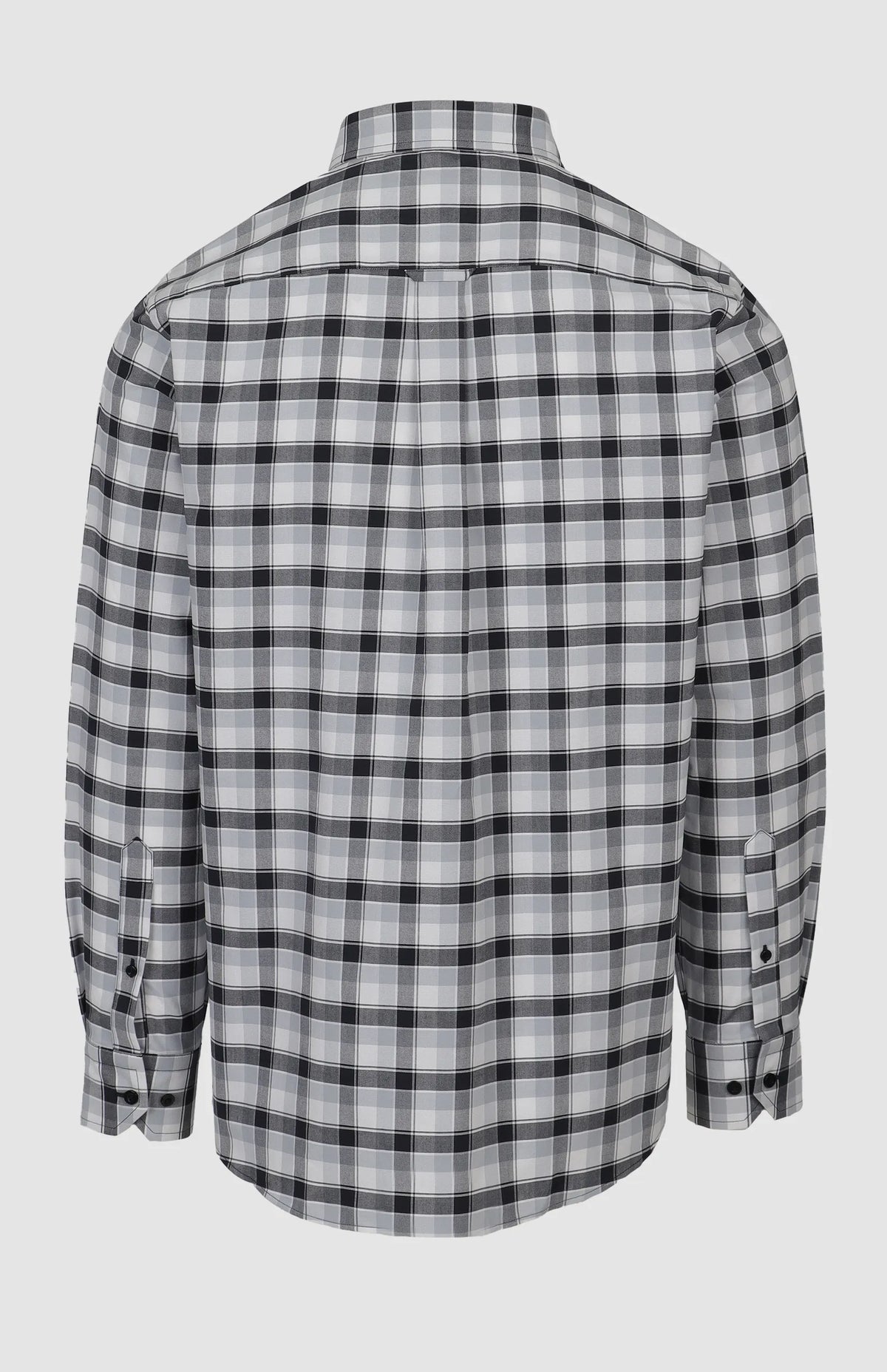 Pringle Lucas Oxford Check Long Sleeve Classic Shirt Navy MSLS1984 PR112205.