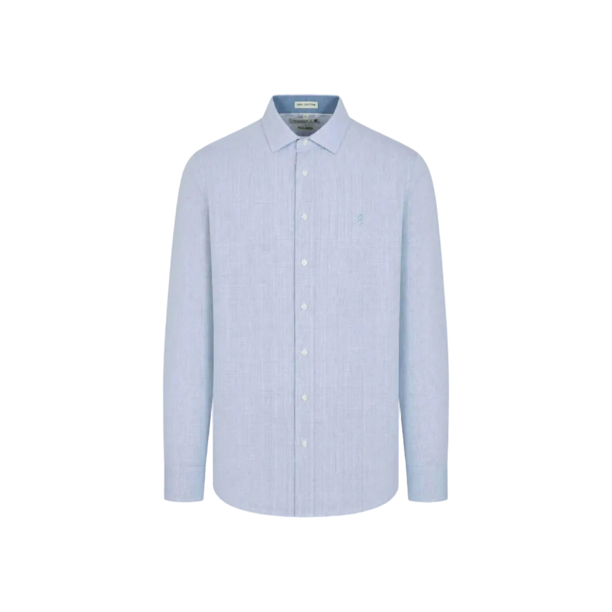 Pringle Men's Ryan Check Tailored LS Shirt-Blue PR112372.