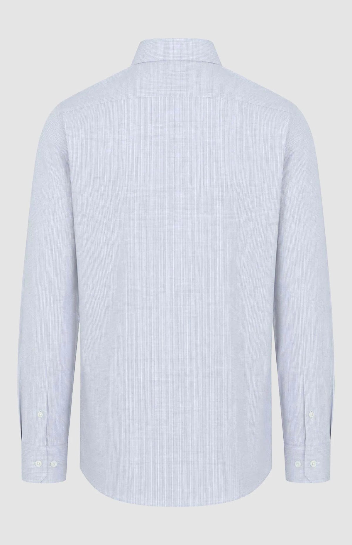 Pringle Men's Ryan Check Tailored LS Shirt-Blue PR112372.
