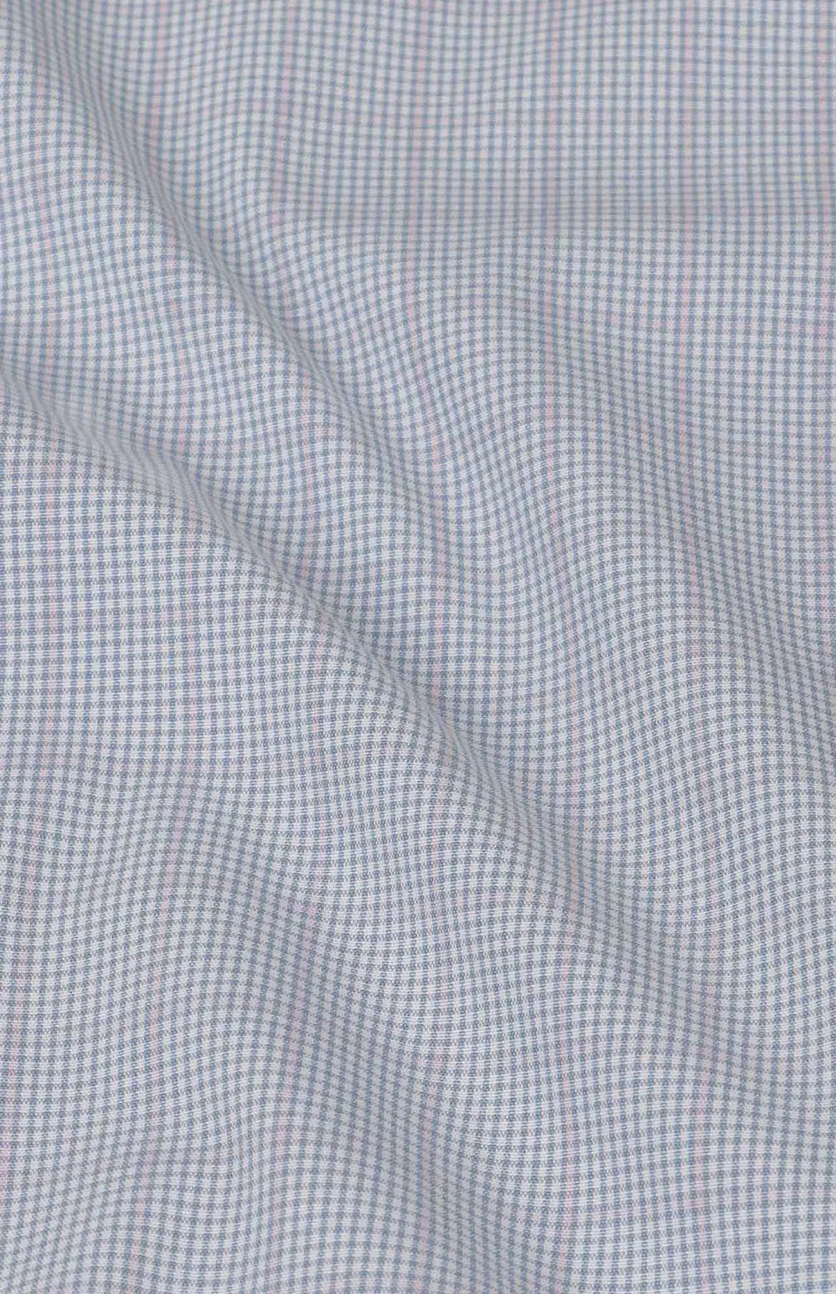 Pringle Men's Ryan Check Tailored LS Shirt-Blue PR112372.