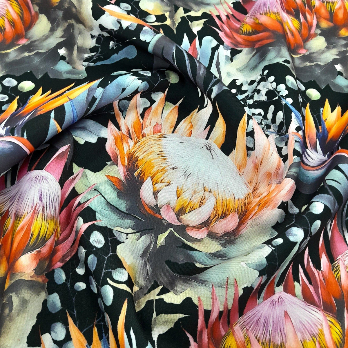 Printed Mini Matt Protea D6 140 cm.