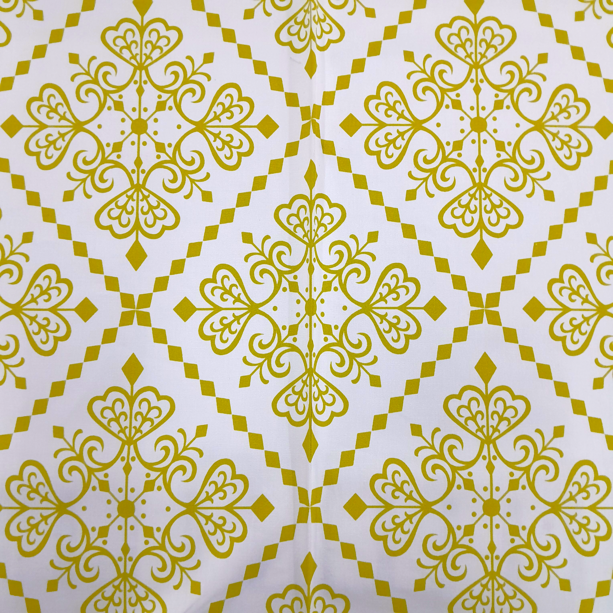 Printed Cotton Fabric Tile Positive 140 cm