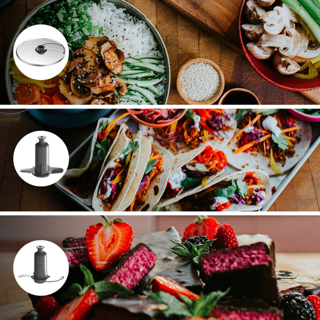 Kenwood Food Processor MultiPro Go Compact with Express Serve FDP22.130RD