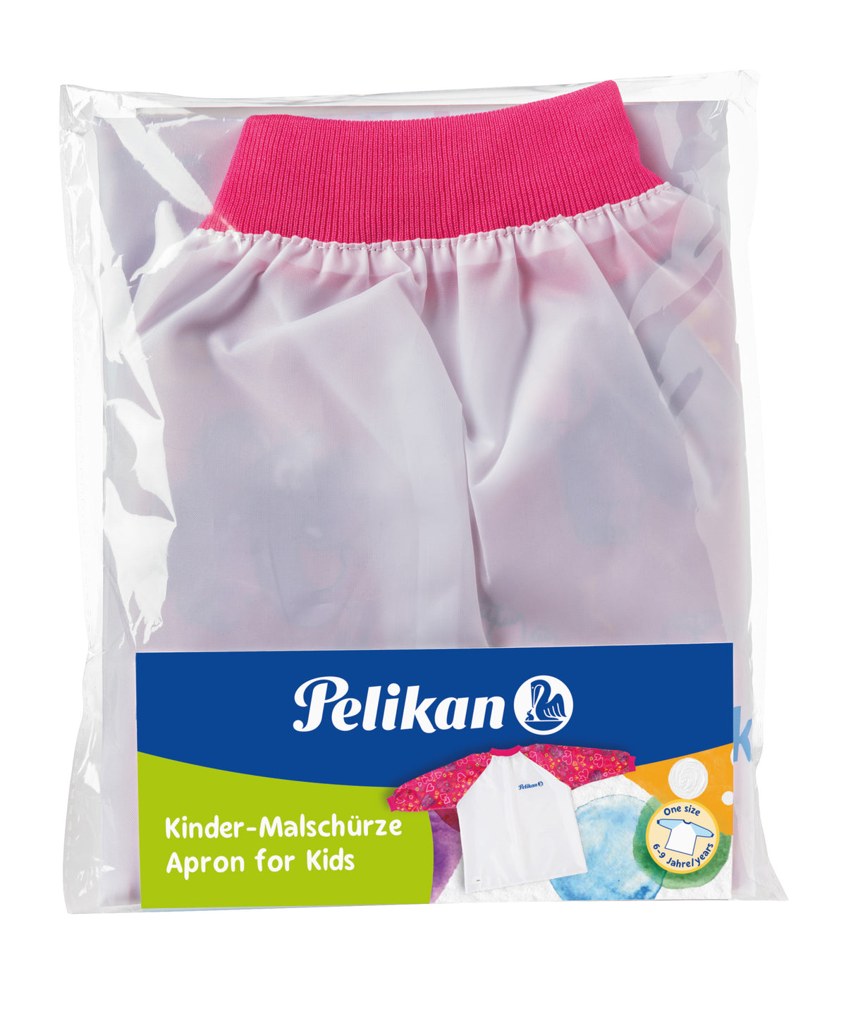 Pelikan Painting Apron Girl Red MSG 105353