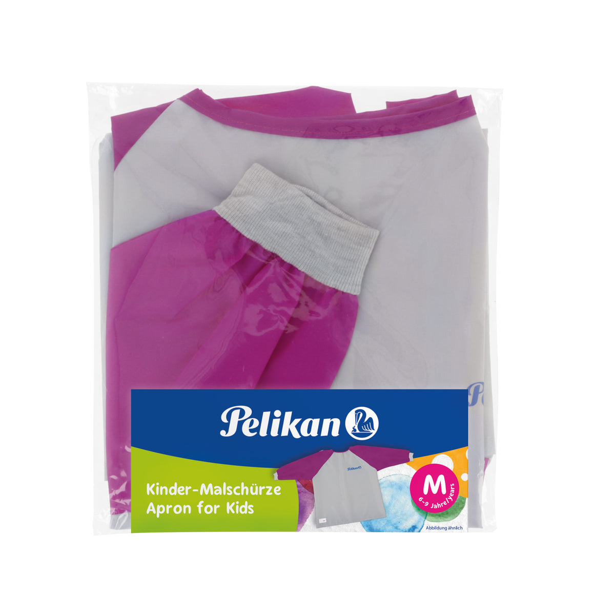 Pelikan Painting Apron Girl Red MSG 105353