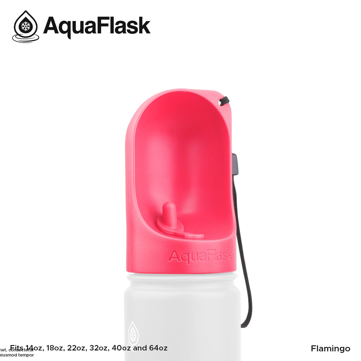 Aquaflask Pet Water Cup Flamingo AF-B210