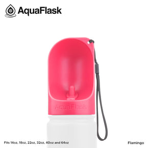 Aquaflask Pet Water Cup Flamingo AF-B210