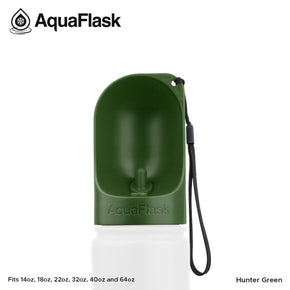 Aquaflask Pet Water Cup Hunter Green AF-B212