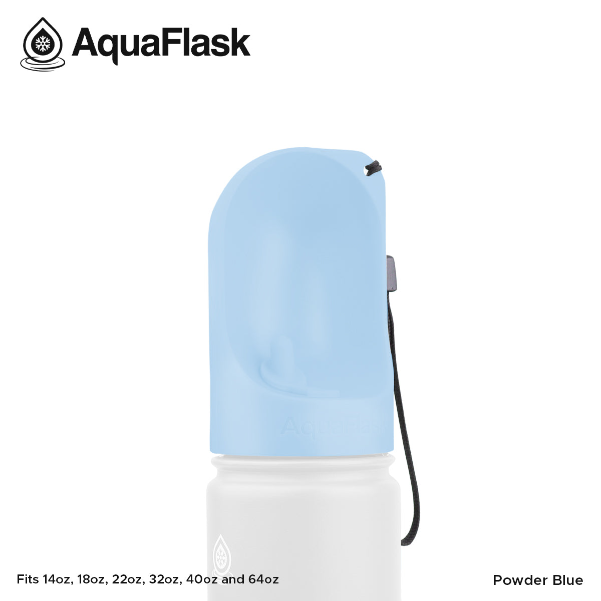 AquaFlask Pet Water Cup Powder Blue AF-B217
