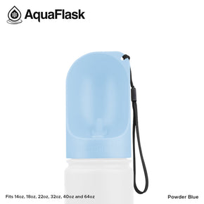 AquaFlask Pet Water Cup Powder Blue AF-B217