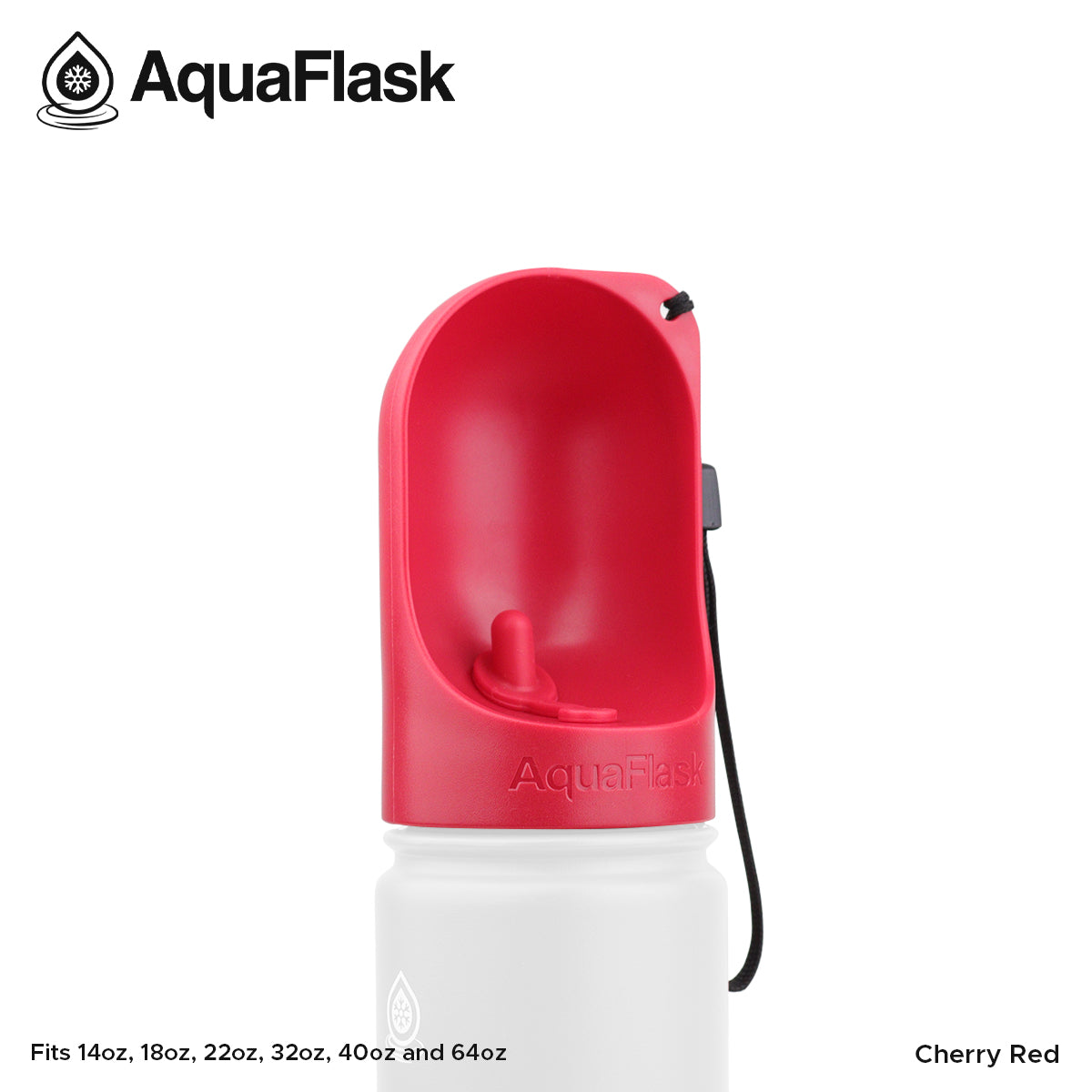 Aquaflask Pet Water Cup  Cherry Red AF-B208