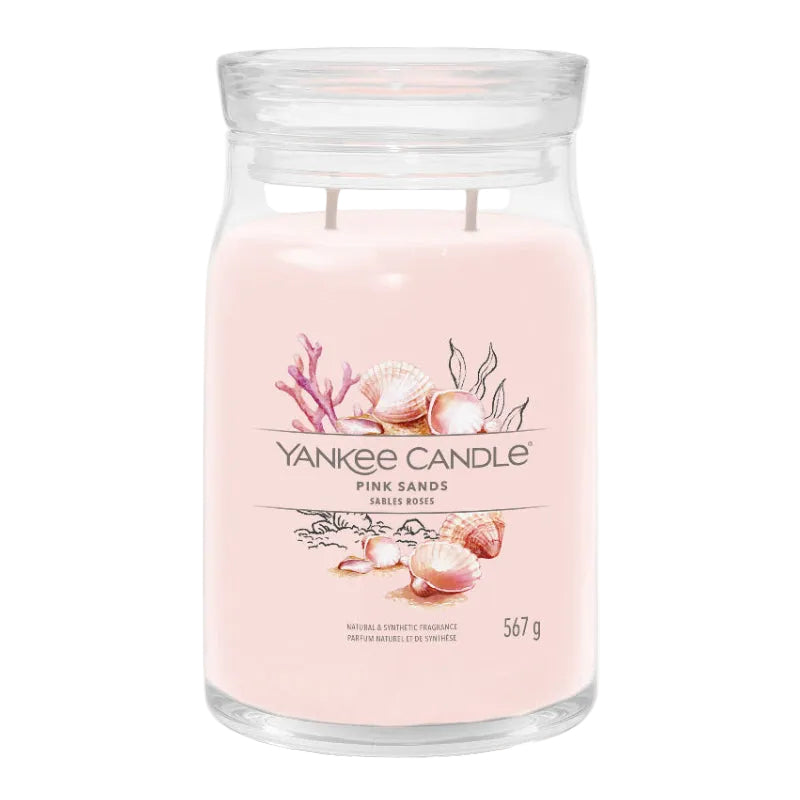 Yankee Candle Signature Large Jar Pink Sands 567g